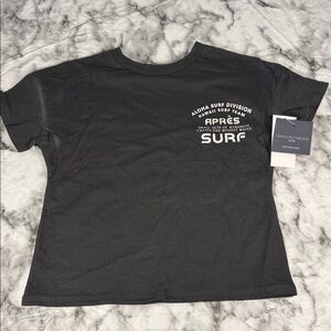Grayson Threads Black Short Sleeve Surf Graphic Tee